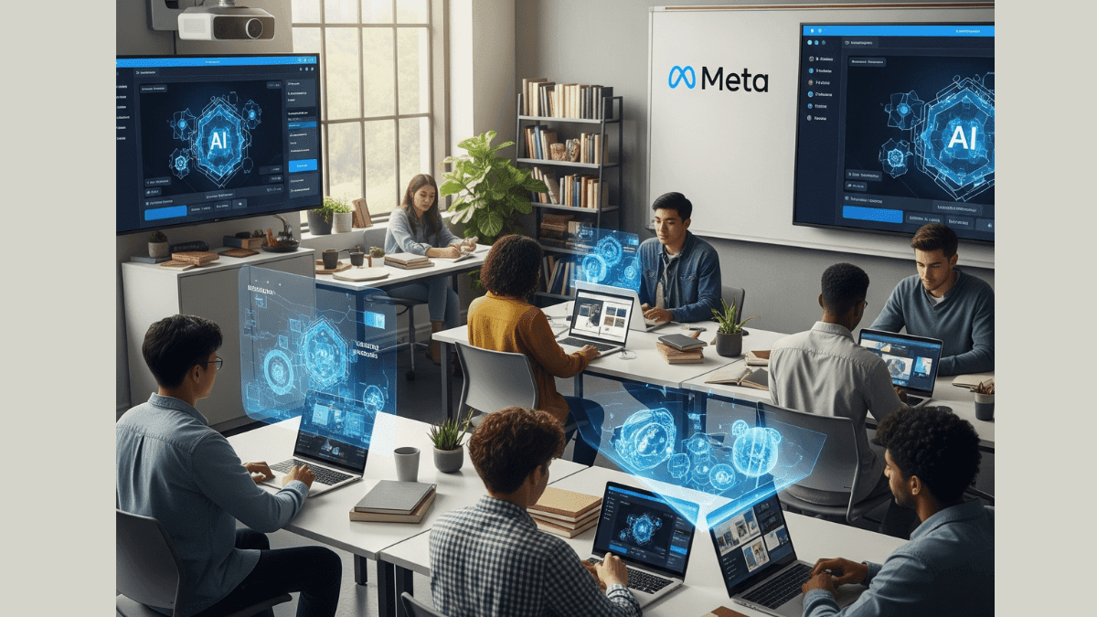 Top 10 Meta AI Courses for All Learning Styles in 2025 1 Students learning Meta AI courses in 2025