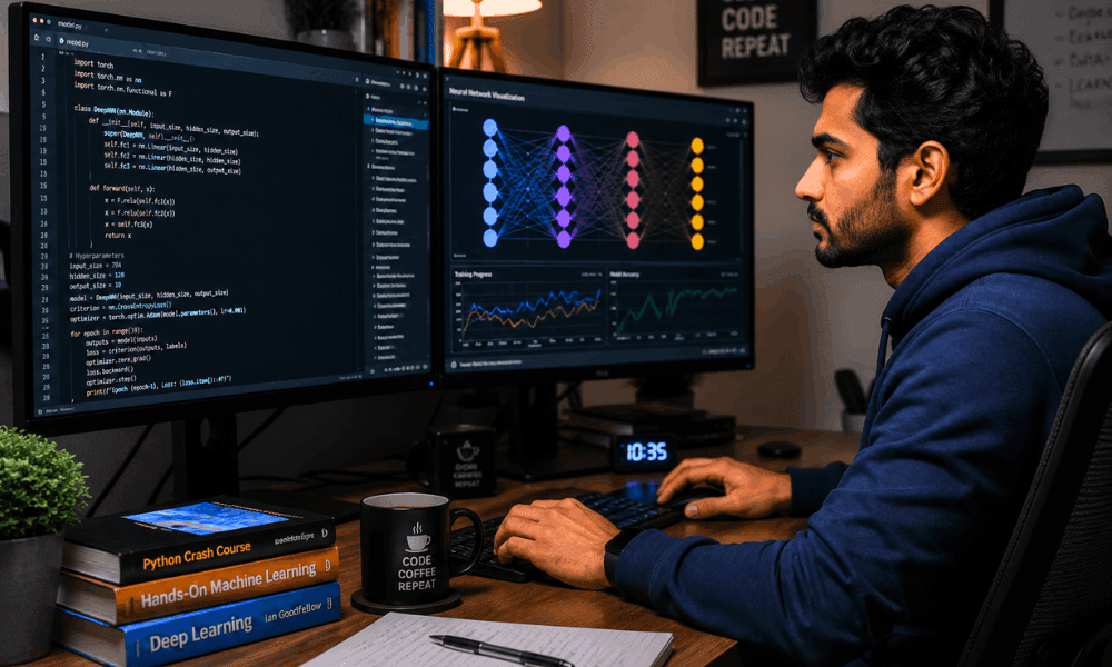 Best AI Courses for Career Change - Harvard CS50 Introduction to AI with Python coding.