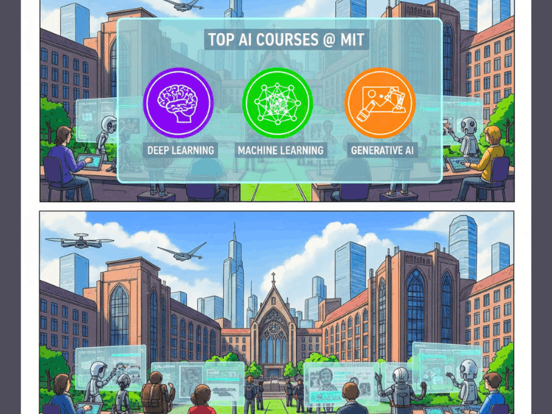 Top 7 AI Courses MIT Offers That Are Changing the Future of Tech 3 Top AI Courses at MIT 2026 including Deep Learning, Machine Learning, Generative AI – AI Courses MIT.