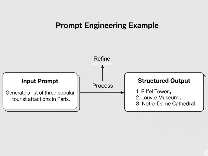 Prompt engineering example diagram open ai prompt engineering course