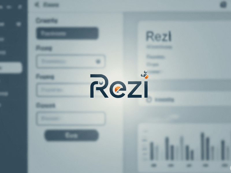 Rezi AI resume builder dashboard with ATS optimization features, known as one of the best free resume builder AI tools for tech professionals.