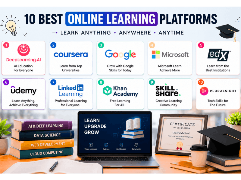 Open AI Prompt Engineering Course - Top 10 Free Online Learning Platforms with Certificates 2026.