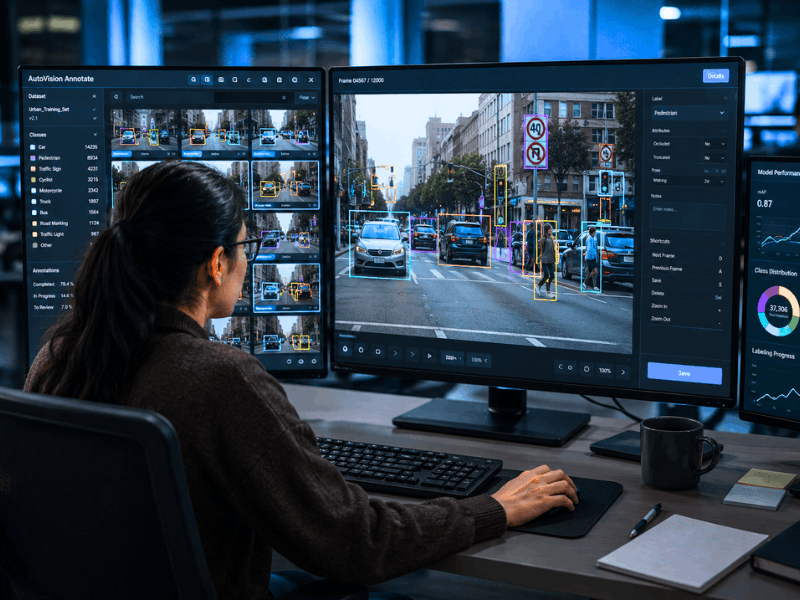 Teach the Machines & Get Paid: The Ultimate Guide to AI Data Training Jobs (2026) 5 AI Data Training Jobs - Image and video annotation for autonomous vehicle training.