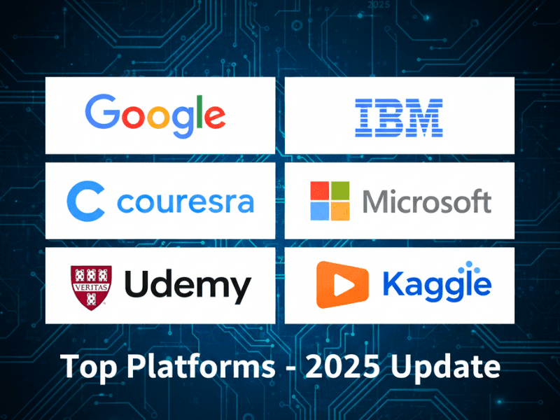 Top Platforms for Best AI Courses Online Free with Certificates 2025