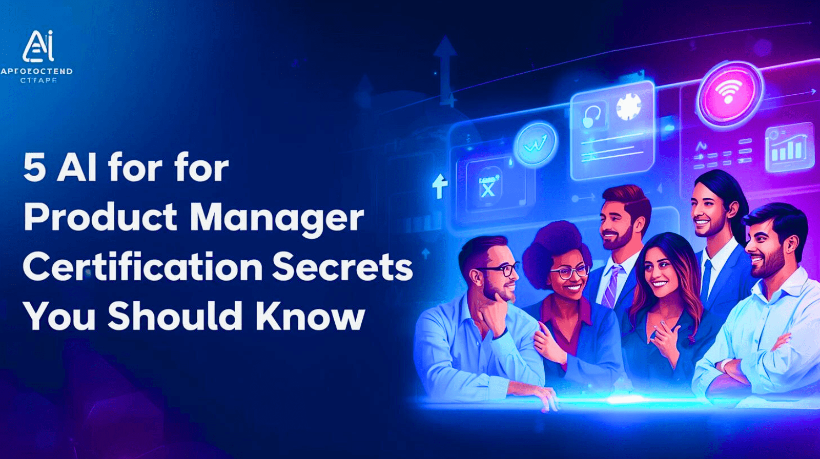5 AI for Product Managers Certification Secrets You Should Know 1 Featured: 5 Secrets to AI for Product Managers Certification with team collaborating on AI dashboard for career growth.