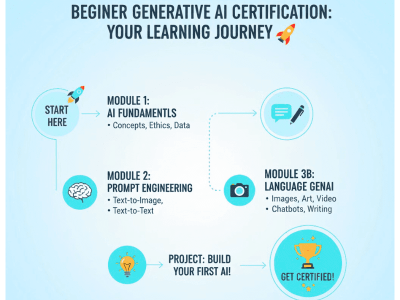 Which Gen AI Certification Is Best for Your Career? Expert Breakdown (2025) 3 gen ai beginner flowchart.jpg