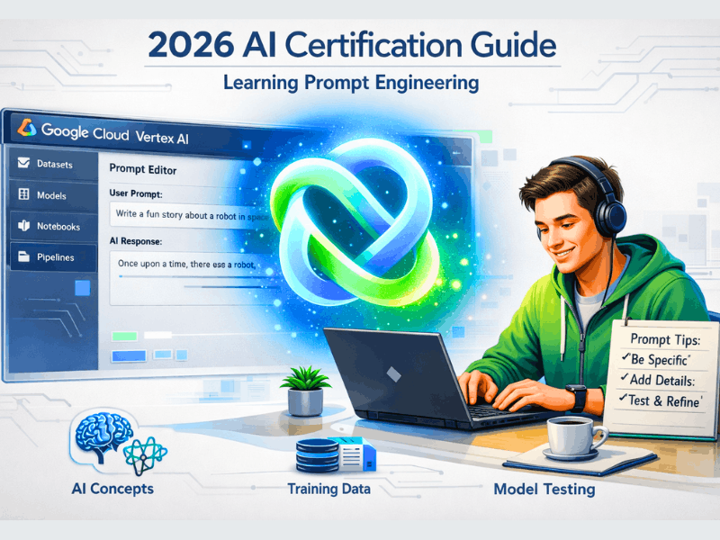 Which gen AI certification is best - Google Generative AI Certifications and Vertex AI Prompt Engineering 2026.