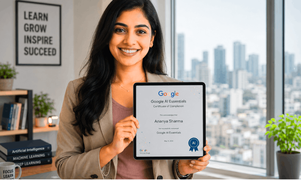 Top 5 AI Certifications for Beginners (Most Are Free!) 6 Successful Beginner with Google AI Essentials Certificate 2026.