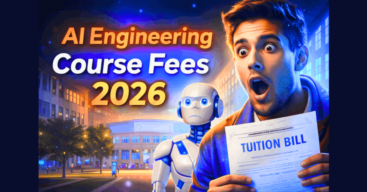 AI engineering course fees vs salary return on investment.