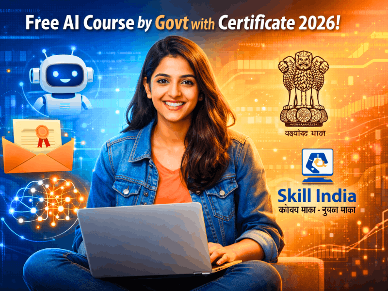 Free AI Course by Govt with Certificate 2026.