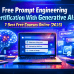 Best free prompt engineering certification with generative AI courses in 2026.