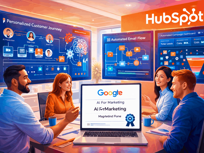 7 Best Free AI Courses for Digital Marketers with Certificates (Updated 2026) 4 Where can I find free AI courses for digital marketers with certificates - HubSpot Academy AI for Marketing.