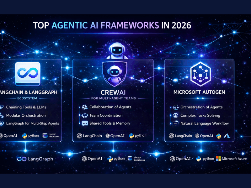 Can I get an Agentic AI developer job by only taking free courses? Top Agentic AI Frameworks 2026 - LangChain LangGraph, CrewAI and Microsoft AutoGen.
