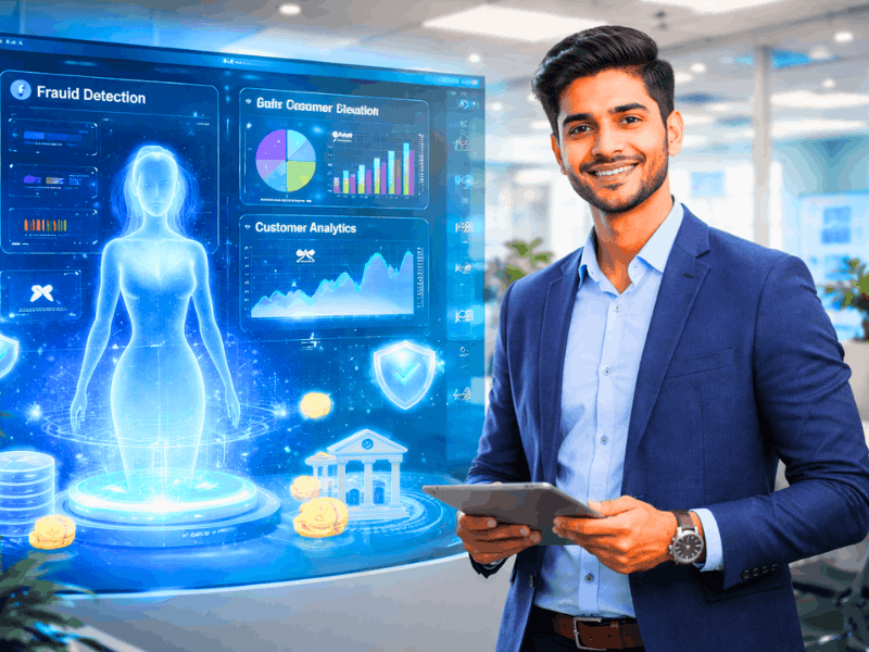 Can I study Artificial Intelligence after 12th Commerce? AI in Finance and Banking career opportunities.