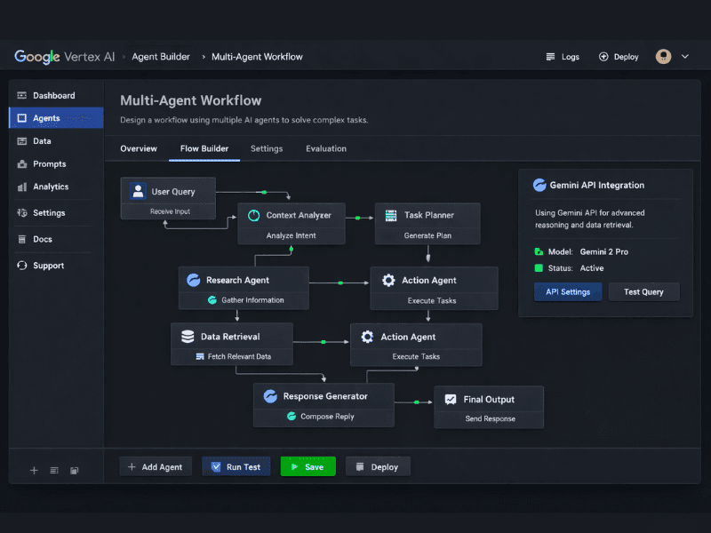 Google vs Microsoft Free Agentic AI course 2026 - Google Vertex AI Agent Builder multi-agent workflow.