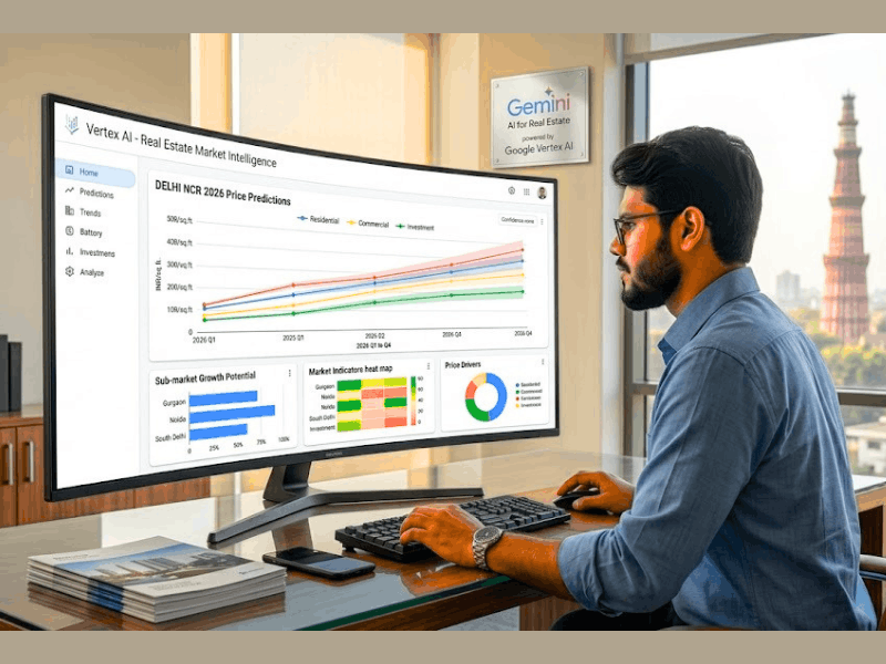 7 Best Google AI Courses for Real Estate Agents (2026 Guide) 4 Google Vertex AI Fundamentals for real estate agents in 2026 - Predictive market analysis and Delhi NCR price trends.