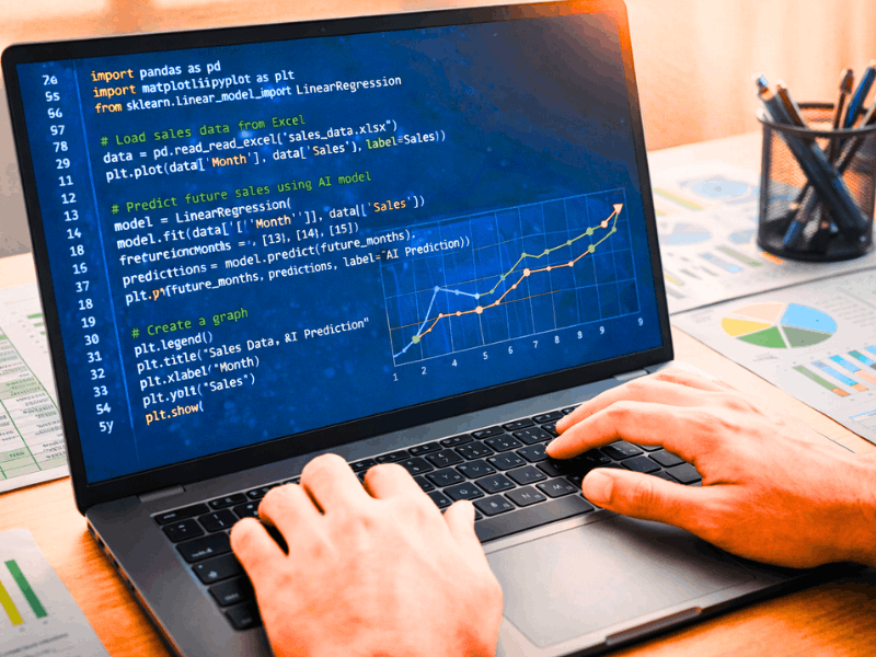 Can I study Artificial Intelligence after 12th Commerce? Commerce student learning Python for AI and data analysis.