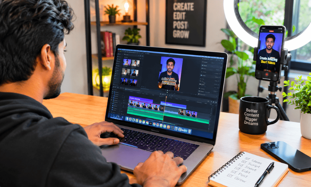 Most powerful free AI tools 2026 CapCut video editing workspace for short-form content.